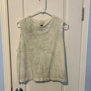 Universal Thread Light Gray Muscle Tee